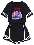 Abluewhale Stranger Things Crop Top T-Shirts und Shorts Bekleidungsets...