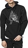 MERCHCODE Herren Linkin Park Logo Hoody Kapuzenpullover, Black, L
