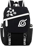 Roffatide Anime Naruto Rucksack Leuchtende Leinwand Schultasche...