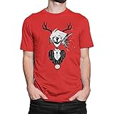 Hazbin Hotel Alastor Art Tshirt Cartoon Tee Colour16 S