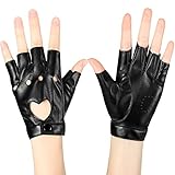 Punk Gürtel Halb Handschuhe Frauen Punk Halb Finger Handschuhe...