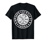 Vegvisir Wikinger Kompass Futhark Rune Kreis Viking-er T-Shirt