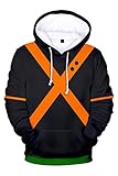 Tianxinshop Hero School Bakugou Katsuki Hoodie Jacke Sweatshirt...