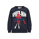 NAME IT Jungen NMMJOX Spiderman Sweat BRU NOOS MAR Sweatshirt, Dark...
