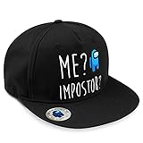 Among Us Snapback Cap Kinder Jungen, Gaming Baseball Cap, Basecap...