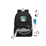 WANGSOAR Cute Backpack Genshin Impact Cosplay Venti Cosplay Backpack...