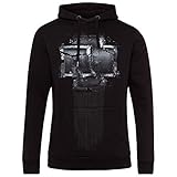 Rammstein Herren Kapuzenpullover Broken Logo Offizielles Band...