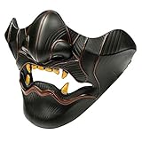 Ghost of Tsushima Maske Jin Sakai Cosplay Half Face Samurai Warrior...