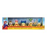 Nintendo Super Mario Figuren Koopa Set 5er Pack, 6,5 cm