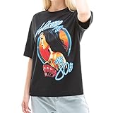 Cotton Soul Wonder Woman 80S Damen Oversize T-Shirt schwarz, Schwarz ,...
