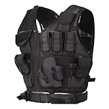 Lixada Taktische Weste Herren Outdoor Weste Multifunktional...