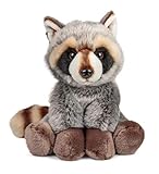 Animigos Plüschtier Waschbär, Stofftier im realistischen Design,...