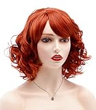 BESTUNG Kurze Bob Glatte Haare Perücken für Frauen Schulter Länge...