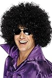 Smiffys Unisex Mega Große Afro Perücke, Schwarz, One Size, 42034