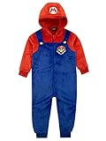 Nintendo SUPER Mario BROS Jungen Schlafoveralls Mehrfarbig 122