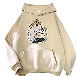 kewing Genshin Impact Paimon Hoodie Unisex Spiel Paimon Cosplay...