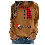 Onsoyours Weihnachtspullover Familie Pulli Pullover Sweatshirt Pullis...