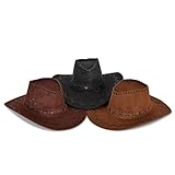 Unbekannt Cowboyhut Cowboy Hut Westernhut Western braun