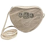 Alpenflüstern Herztasche Hirschmünzen - Damen Trachtentasche in...