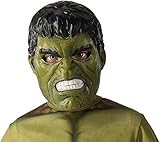 Rubie's 39215NS Hulk The Avengers Halbmaske, boys, grün,...