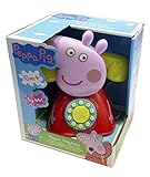C Y P 1684687 Peppa Pig Wutz Telefon, rot, Teléfono