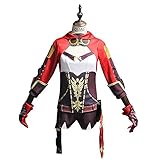 OSIAS Genshin Impact Alle Charaktere Cosplay Outfit Amber Kostüm (L)