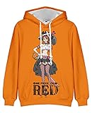 AMOMA Anime One Piece Film RED Cosplay Uta Luffy Zoro Shanks Langarm...