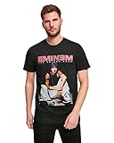 Mister Tee Herren Eminem Seated Show Tee T-Shirt, Schwarz (Black...