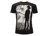 The Cure Original-T-Shirt, offizielles Post-Punk-Gruppe, für...