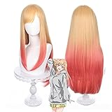 Liamiona Anime Marin Kitagawa Cosplay Wig Yellow Gradient Long...