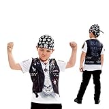 viving Kostüme viving costumes231130 hell Boy Short Sleeve T-Shirt...