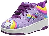 Heelys Pop Strive Sneaker, Lila Regenbogen-Einhorn, 34 EU