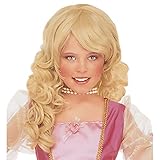 Widmann B6291 - Kinderperücke Prinzessin, Blond, Karneval, Mottoparty