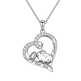 DAOCHONG 925 Sterling Silber Süßes Tier Meerschweinchen Haustier...