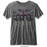 T-Shirt # Xxl Grey Unisex # Vintage Union Jack