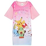 Pokemon Schlafanzug Kinder Pikachu Nachthemd Mädchen und Jungen...