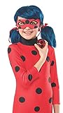 Rubie's Offizielles Kostümzubehör-Set Miraculous Ladybug, Ohr-Clips...