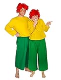 Vegaoo Pumuckl Kostüm für Erwachsene grün-gelb - L
