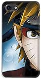 Schutzhülle für iPhone 7/8 / SE (2020), Manga Naruto, Weiß
