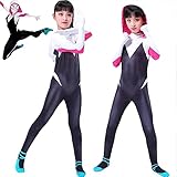 GoGice Gwen Spider Man Kostüm Outfit für Kinder Party Dekoration...
