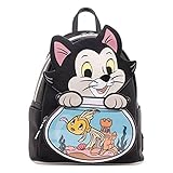 Loungefly Disney Pinocchio Figaro und Cleo Cosplay Rucksack,...