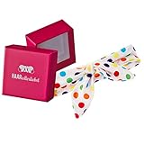 HAARallerliebst Konfetti Haarband mit Schleife (38cm | gepunktet |...