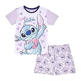Disney Lilo and Stitch Mädchen-Pyjama, kurz, Alter 5 bis 15 Jahre,...