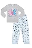 Disney Super süßes Stitch & Angel Mädchen Pyjama-Set aus Baumwolle,...