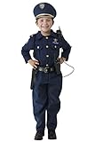 Dress Up America Polizeikostüm für Jungen - Hemd, Hose,...