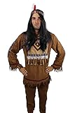 dressmeup Dress ME UP - L030/56 Kostüm Herren Herrenkostüm Indianer...