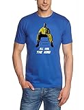 ALL HAIL THE KING - Breaking Bad - Heisenberg T-Shirt Blau Gr.S