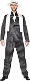 Gangster Boss Mens Fancy Dress 20s Mafia Pinstripe Anzug Erwachsene...