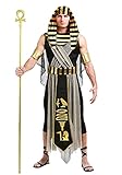 Feynman Herren Ägyptisches Pharao Ramses Kostüm Pharaokostüm Pharao...