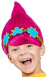 Troll Perücke für Kinder Mädchen & Jungen in pink, türkis und...